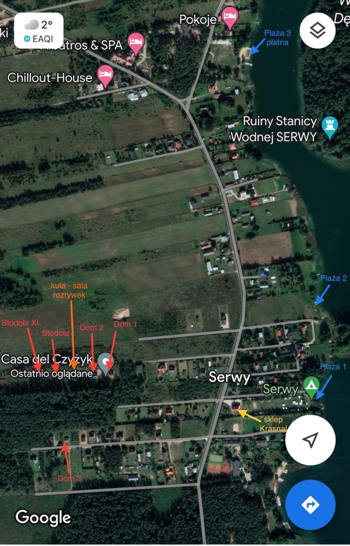 Caloroczne Domy Z Bala - Casa Del Czyzyk Serwy Экстерьер фото